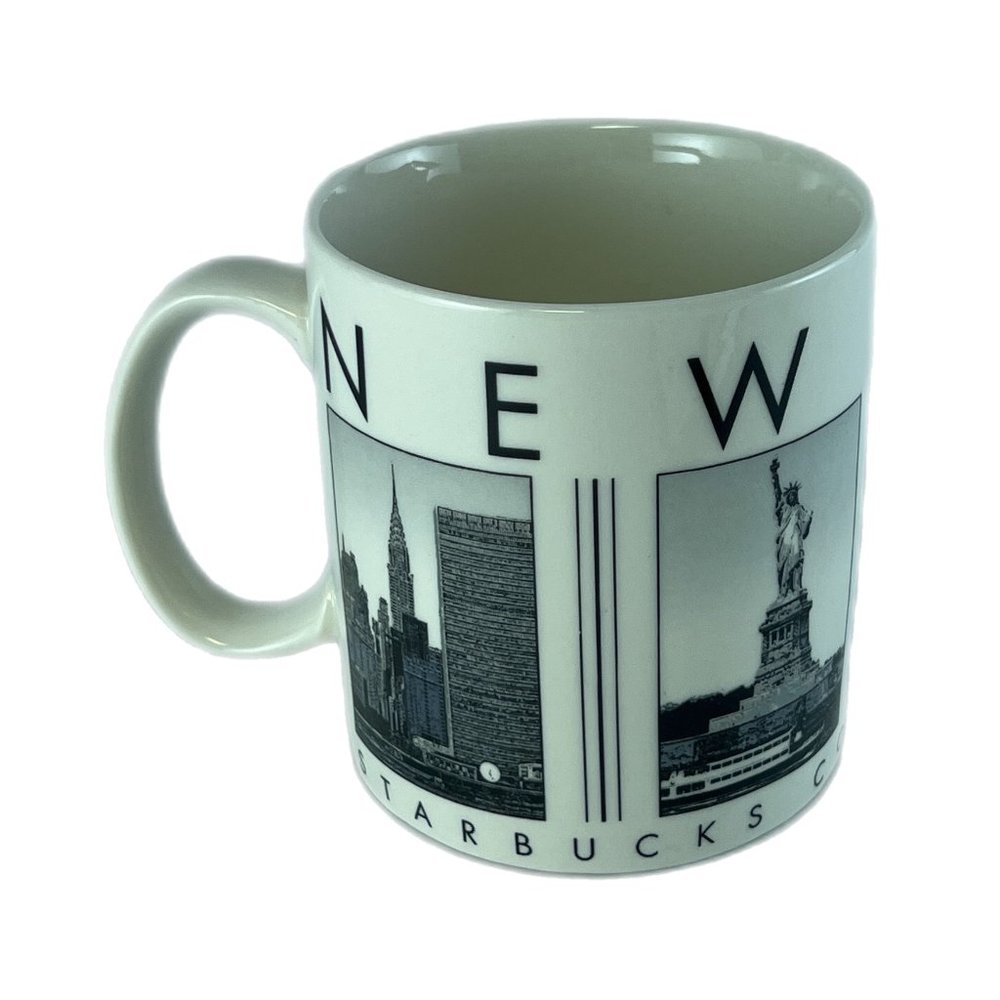 2005 Starbucks City Scenes Barista Series Large New York City Mug WITH TAG!